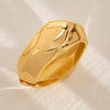 Alloy Irregular Minimalist Electroplated Bracelet