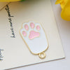 Alloy Jewelry Accessories Dripping Oil Cartoon Rabbit Pendant Earrings Bracelet Key Chain