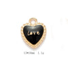 Alloy Jewelry Accessories Minimalist Small Flower Dripping Oil Earrings Bracelet Pendant