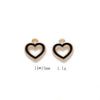 Alloy Jewelry Accessories Minimalist Small Flower Dripping Oil Earrings Bracelet Pendant