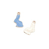 Alloy Jewelry Accessories Moon Leaf Pendant With Dripping Oil Design And Return Pattern Fruit Food Style