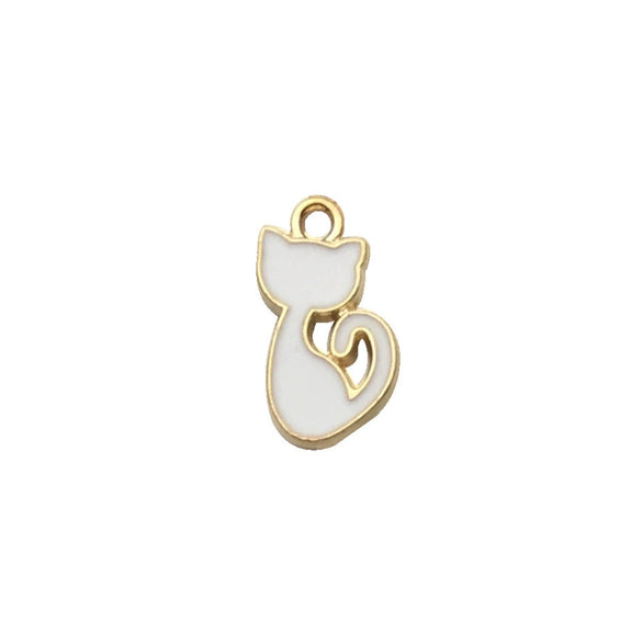 Alloy Jewelry Accessories Moon Leaf Pendant With Dripping Oil Design And Return Pattern Fruit Food Style