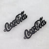 Alloy Jewelry Accessories With Baking Paint Geometric And Simple Style Letter Pendant For Earrings Key Chain Necklace