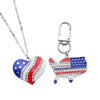 Alloy Jewelry Accessories With Heartshaped Fourleaf Clover And Oil Drop Design Minimalist Style