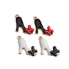 Alloy Jewelry Accessories With Oildropping Bow And Threedimensional High Heels Design For Hair And Mobile Phone