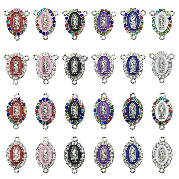 Alloy Jewelry Dripping Oil Small Pendant Accessories For Diy Bracelet Earrings