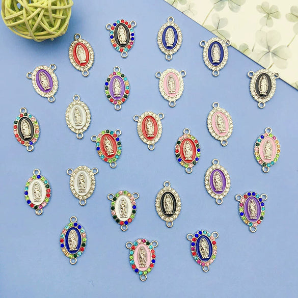 Alloy Jewelry Dripping Oil Small Pendant Accessories For Diy Bracelet Earrings
