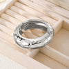 Alloy Jewelry Fashion Irregular Bracelet Geometric Style With Letters Numbers Text Electroplated