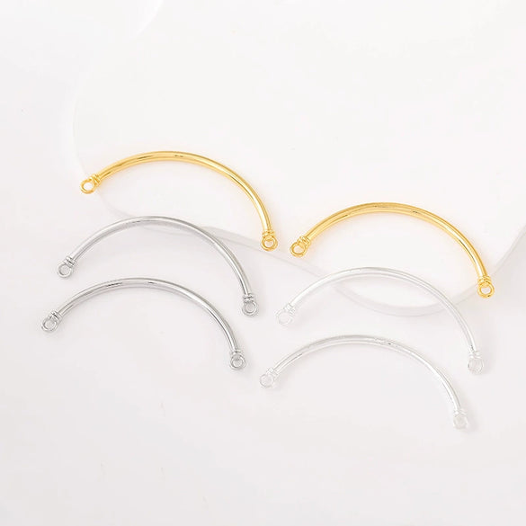 Alloy Jewelry Handmade Electroplating Versatile Geometric Twist Half Glow Bracelet