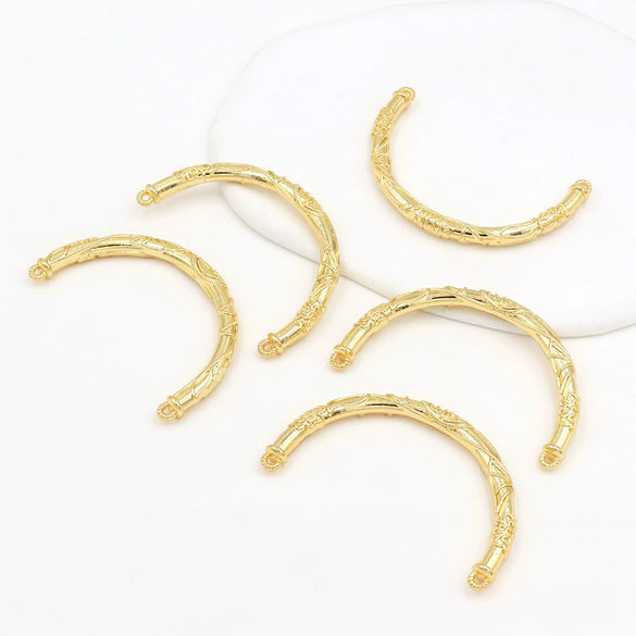 Alloy Jewelry Handmade Electroplating Versatile Geometric Twist Half Glow Bracelet