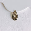 Alloy Jewelry Retro Sun Round Gold Coin Irregular Link Buckle Electroplated Bracelet Necklace