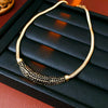 Alloy Jewelry Set For Women With Diamond Love Water Drops And Bells Pattern Medieval Vintage Style