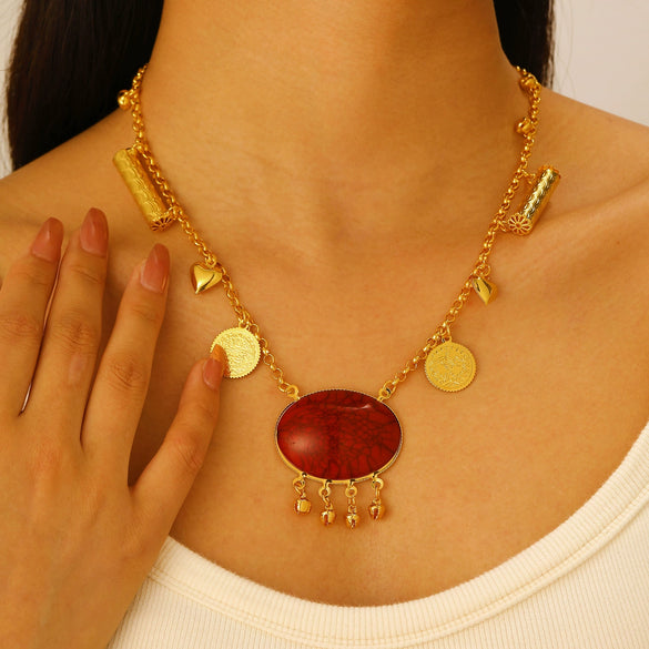 Alloy Jewelry Set With Geometric Style Electroplated Stars Sun Moon Clouds Universe Pattern For Women