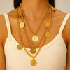 Alloy Jewelry Set With Geometric Style Electroplated Stars Sun Moon Clouds Universe Pattern For Women