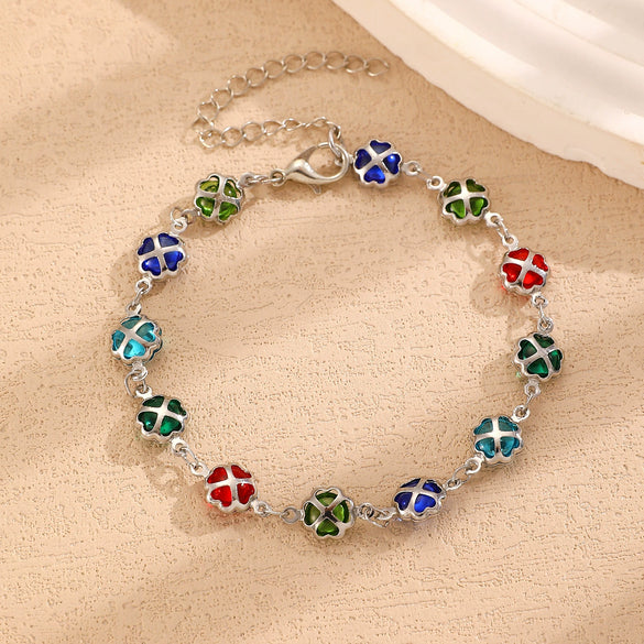 Alloy Jewelry Set With Heart Water Drop Bell Pattern Electroplated For Women Including Necklace Bracelet Earrings