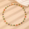 Alloy Jewelry Set With Heart Water Drop Bell Pattern Electroplated For Women Including Necklace Bracelet Earrings