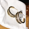 Alloy Jewelry Simple Microinlaid Zircon Star Design Women's Earrings