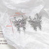 Alloy Jewelry With Cross And Butterfly Pattern Electroplated Diy Handmade Pendant Bracelet Necklace