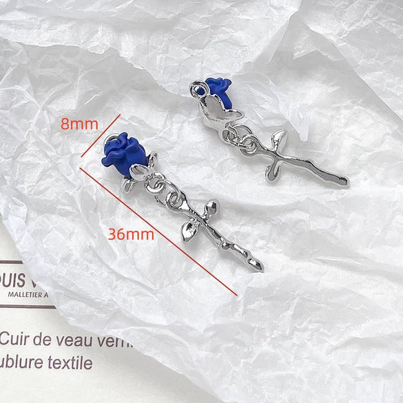 Alloy Jewelry With Cross And Butterfly Pattern Electroplated Diy Handmade Pendant Bracelet Necklace