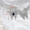 Alloy Jewelry With Cross And Butterfly Pattern Electroplated Diy Handmade Pendant Bracelet Necklace