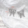 Alloy Jewelry With Cross And Butterfly Pattern Electroplated Diy Handmade Pendant Bracelet Necklace