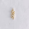 Alloy Joker Irregular Line Double Hole Pendant For Diy Handmade Jewelry Accessories With Electroplating