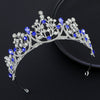 Alloy Kc Gold Electroplated Crystal Women's Crown Hair Accessories For Party