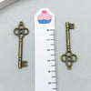Alloy Key Jewelry Accessories Pendant For Diy Bracelet Necklace Keychain Earrings Electroplated
