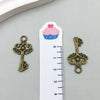 Alloy Key Jewelry Accessories Pendant For Diy Bracelet Necklace Keychain Earrings Electroplated