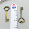 Alloy Key Jewelry Accessories Pendant For Diy Bracelet Necklace Keychain Earrings Electroplated