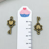 Alloy Key Jewelry Accessories Pendant For Diy Bracelet Necklace Keychain Earrings Electroplated