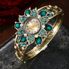 Alloy Lace Quartz Women's Watch With Diamond Encrusted And Round Dial