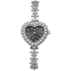 Alloy Ladies Heart Shaped Fashion Quartz Watch