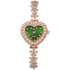 Alloy Ladies Heart Shaped Fashion Quartz Watch