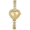 Alloy Ladies Heart Shaped Fashion Quartz Watch