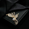 Alloy Leaf Brooch Electroplated For Women And Men