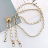 Alloy Leather Crossbody Phone Case Accessories Handmade Handwoven Chain