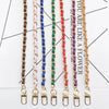 Alloy Leather Crossbody Phone Case Accessories Handmade Handwoven Chain