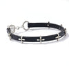 Alloy Leather Fashion Collar Necklace Choker With Geometric Design For Women