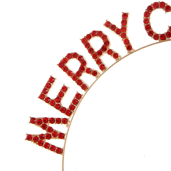 Alloy Letter Headband Hair Accessories Electroplated For Women