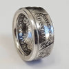 Alloy Letter Pattern Ring With Electroplating Sweet And Cool Style Unisex Jewelry