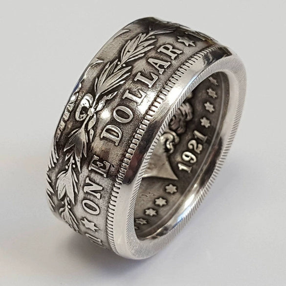 Alloy Letter Pattern Ring With Electroplating Sweet And Cool Style Unisex Jewelry