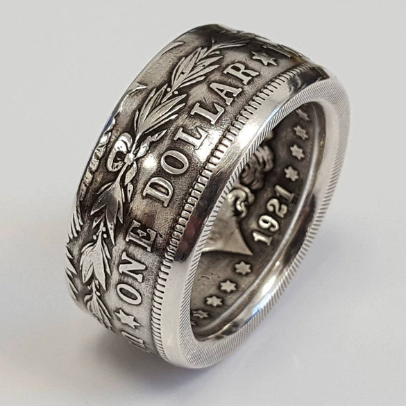 Alloy Letter Pattern Ring With Electroplating Sweet And Cool Style Unisex Jewelry