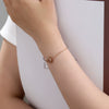Alloy Light Luxury Geometric Microinlaid Zircon Electroplated Bracelet For Women