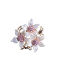 Alloy Lily Flower Brooch Electroplated Women's Clothing Accessory