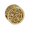 Alloy Loose Bead Bracelet Diy For Boys And Girls With Totem Pattern And Electroplating Technology