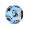 Alloy Loose Bead Bracelet Diy For Boys And Girls With Totem Pattern And Electroplating Technology