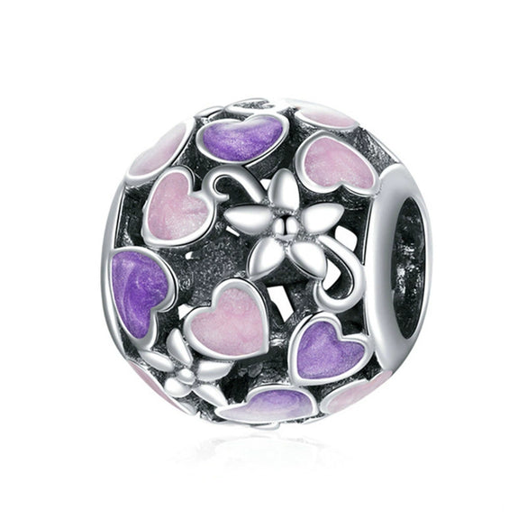 Alloy Loose Bead Bracelet Diy For Boys And Girls With Totem Pattern And Electroplating Technology