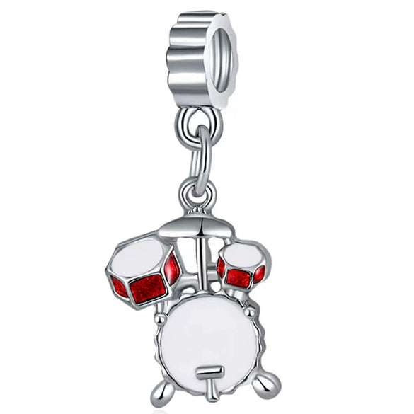 Alloy Loose Bead Bracelet Diy For Boys And Girls With Totem Pattern And Electroplating Technology