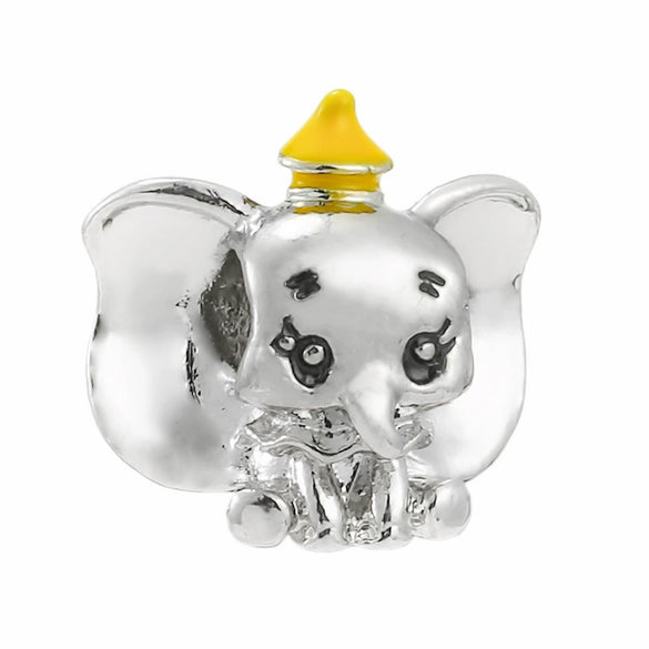 Alloy Loose Beads Accessories Cartoon Totem Original Design Electroplated Diy Bracelet